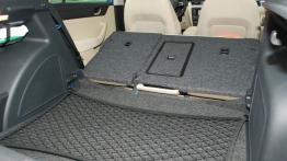 Skoda Rapid II Spaceback - galeria redakcyjna - tylna kanapa złożona, widok z bagażnika