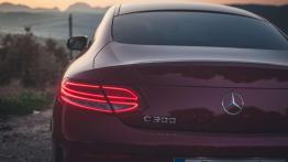 Mercedes-Benz C Coupe - galeria redakcyjna - widok z tyłu