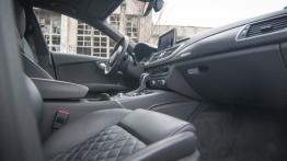 Audi A7 Sportback 3.0 TFSI 333 KM - galeria redakcyjna - widok ogólny wnętrza z przodu