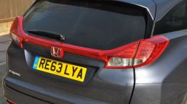 Honda Civic IX Tourer - galeria redakcyjna - pokrywa bagażnika - zamknięta