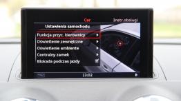 Audi A3 8V Limousine 1.4 140KM - galeria redakcyjna - ekran systemu multimedialnego