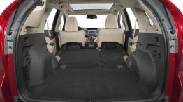 Honda CR-V IV - wersja europejska - tylna kanapa złożona, widok z bagażnika