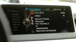 BMW X5 F15 M50d 381KM - galeria redakcyjna - ekran systemu multimedialnego