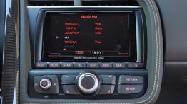 Audi R8 Coupe Facelifting 5.2 FSI 525KM - galeria redakcyjna - radio/cd/panel lcd