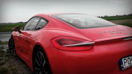 Porsche Cayman II Coupe 3.4 V6 325KM - galeria redakcyjna - lewy tylny reflektor - wyłączony