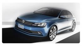 Volkswagen Jetta VI Facelifting (2015) - wersja amerykańska - szkic auta