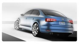 Volkswagen Jetta VI Facelifting (2015) - wersja amerykańska - szkic auta
