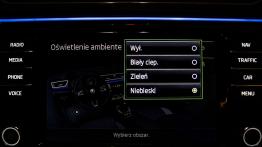 Skoda Superb Laurin & Klement 2.0 TDI 150 KM - galeria redakcyjna - ekran systemu multimedialnego