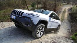 Jeep Cherokee KL (2014) Trailhawk - wersja europejska - widok z przodu
