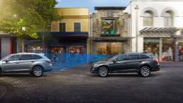 Subaru Outback 2015 - wersja europejska - schemat działania systemu bezpieczeństwa