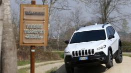 Jeep Cherokee KL (2014) Trailhawk - wersja europejska - widok z przodu