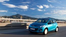 Mazda 2 Facelifting - wersja 5-drzwiowa - lewy bok