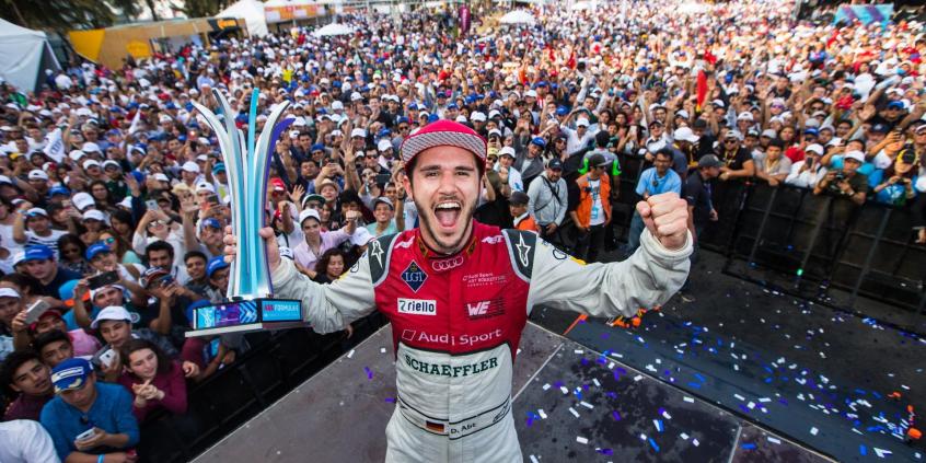 Daniel Abt świętuje pierwsze dla Audi zwycięstwo w serii wyścigów Formuła E