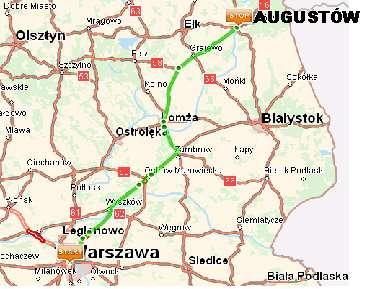 Warszawa - Augustów na LPG za 33 zł !!!