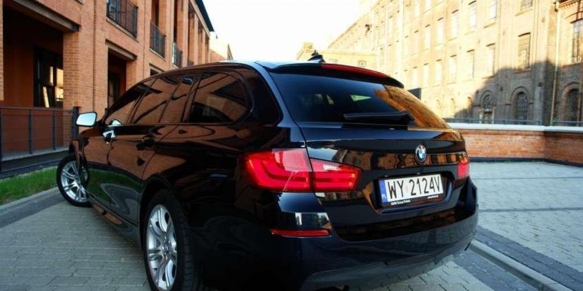 Typ niepozorny - BMW 520d Touring