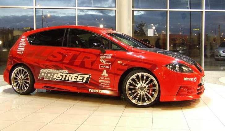 Polski Seat Leon Cupra w wersji Need for speed Prostreet
