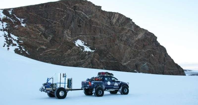 Hilux na Biegunie Południowym