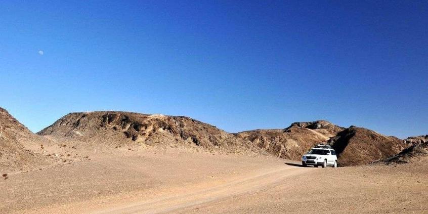 Skoda Yeti w Namibii - dzień 4 - od księżycowego krajobrazu po safari