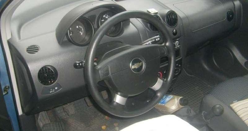 Opis techniczny Chevrolet Aveo