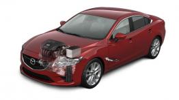Mazda 6 III Sedan - schemat konstrukcyjny auta