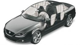 Seat Exeo 2012 sedan - schemat konstrukcyjny auta