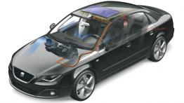 Seat Exeo 2012 sedan - schemat konstrukcyjny auta