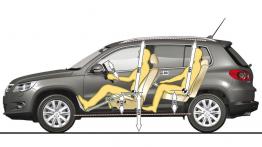 Volkswagen Tiguan - szkic auta - wymiary