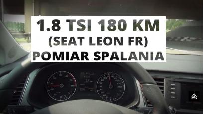 Seat Leon SC FR 1.8 TSI 180KM - pomiar spalania