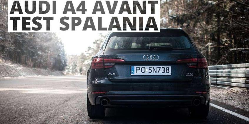 Audi A4 Avant 2.0 TFSI 252 KM (AT) - pomiar spalania 