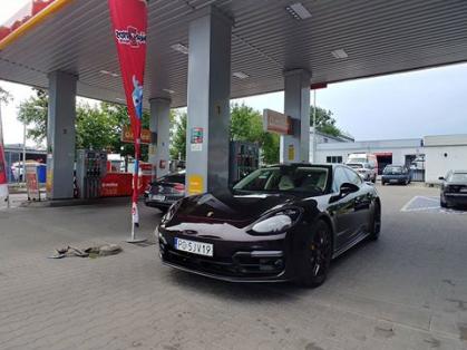 #Porsche #Panamera #GTS #CircleK #CircleKPolska #tankowanie