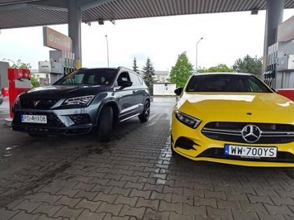 #Cupra #Ateca #Mercedes #KlasaA #AMG #A35AMG #circlek #CircleKPolska #tankowanie
