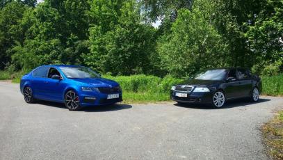 #skoda #octavia #rs #test #porównanie