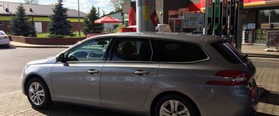 #Peugeot #308SW #CircleK #tankowanie, zdjęcie 1
