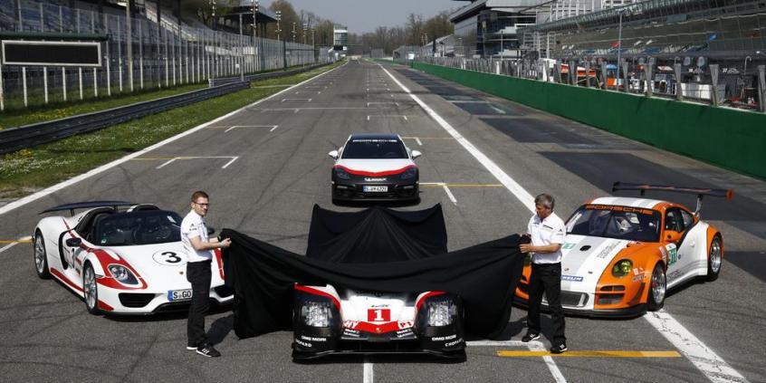 Spotkanie na torze Monza: hybrydowe samochody Porsche o wysokich osiągach