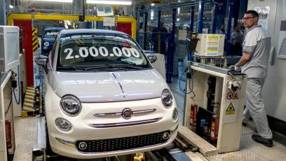 Dwumilionowy Fiat 500 wyjechał z zakładu FCA w Tychach