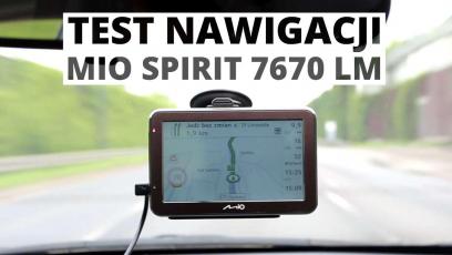 Mio Spirit 7670 LM - test nawigacji 