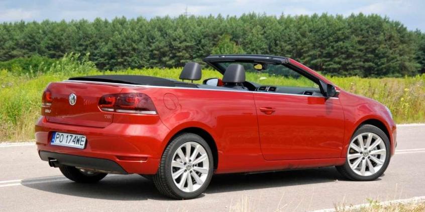 Volkswagen Golf Cabriolet 1.4 TSI - na lato jak znalazł