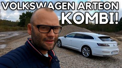 Volkswagen Arteon Shooting Brake - bardziej praktyczny, ale równie ładny