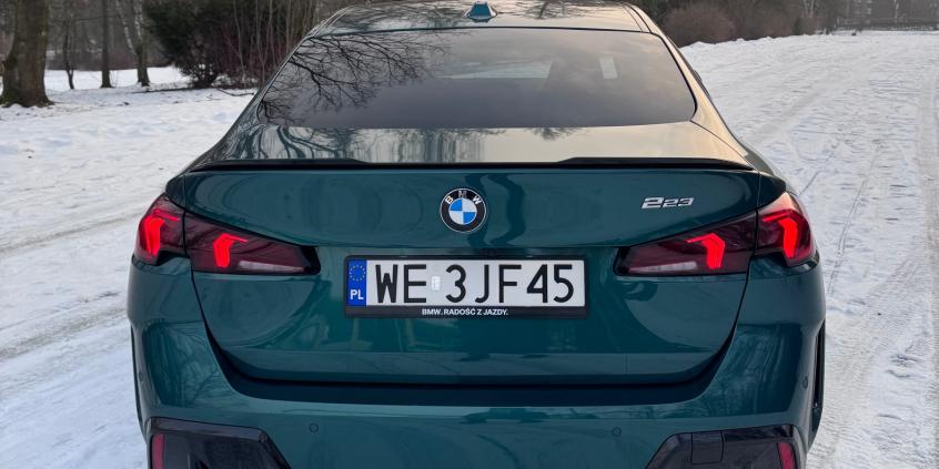 BMW seria 2 Gran Coupe 223 xDrive z pakietem M Pro to auto dla bananowego dzieciaka