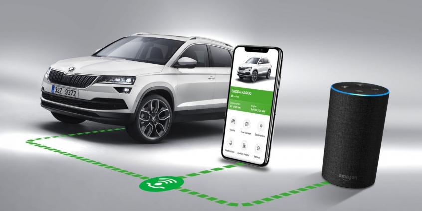 ŠKODA ułatwia komunikację kierowcom dzięki asystentce głosowej Alexa