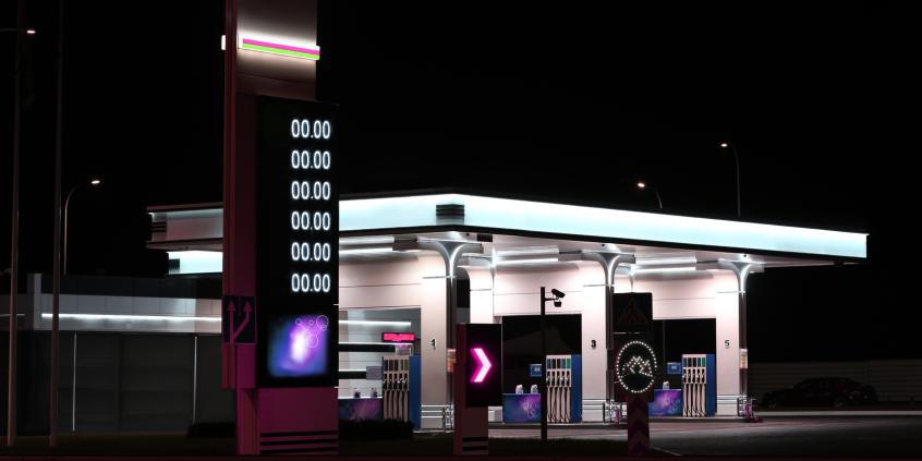 Diesel po 0,199 euro wywołał chaos na stacji. Kierowcy ruszyli szturmem po paliwo