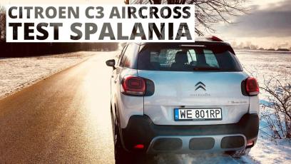 Citroen C3 Aircross 1.2 PureTech 110 KM (AT) - pomiar zużycia paliwa