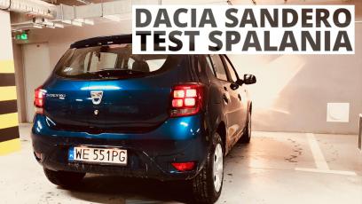 Dacia Sandero 1.0 SCe 73 KM (MT) - pomiar zużycia paliwa
