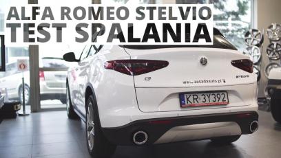 Alfa Romeo Stelvio Q4 2.0 TBi 280 KM (AT) - pomiar zużycia paliwa