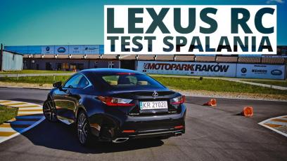 Lexus RC 200t 2.0 245 KM (AT) - pomiar zużycia paliwa