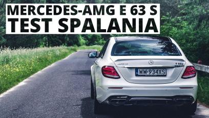 Mercedes-AMG E 63 S 4.0 V8 612 KM, (AT) - pomiar zużycia paliwa