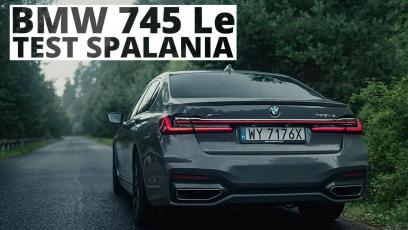 BMW 745Le 3.0 Hybrid 394 KM (AT) - pomiar zużycia paliwa