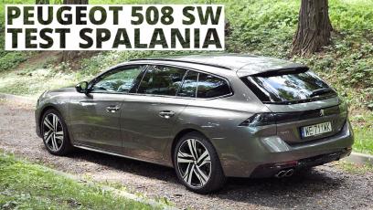 Peugeot 508 SW II 2.0 BlueHDI 180 KM (AT) - pomiar zużycia paliwa