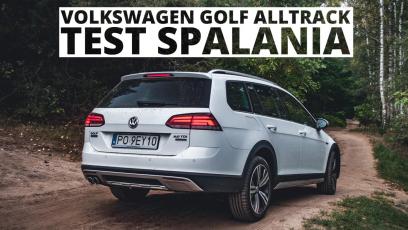Volkswagen Golf Alltrack 2.0 TDI 184 KM (AT) - pomiar zużycia paliwa