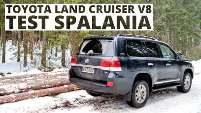 Toyota Land Cruiser V8 4.6 318 KM (AT) - pomiar zużycia paliwa